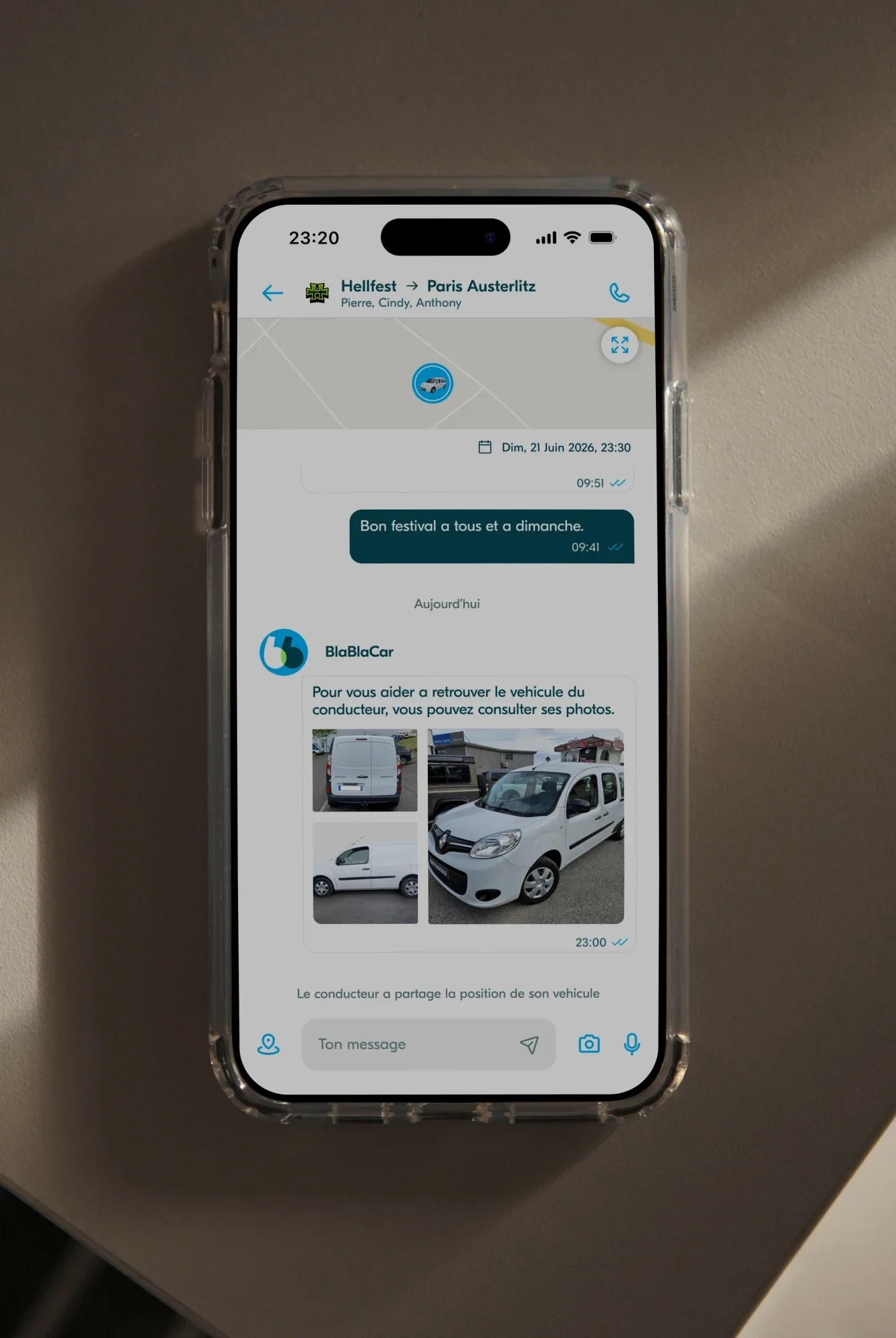 Aperçu du projet BlaBlaCar