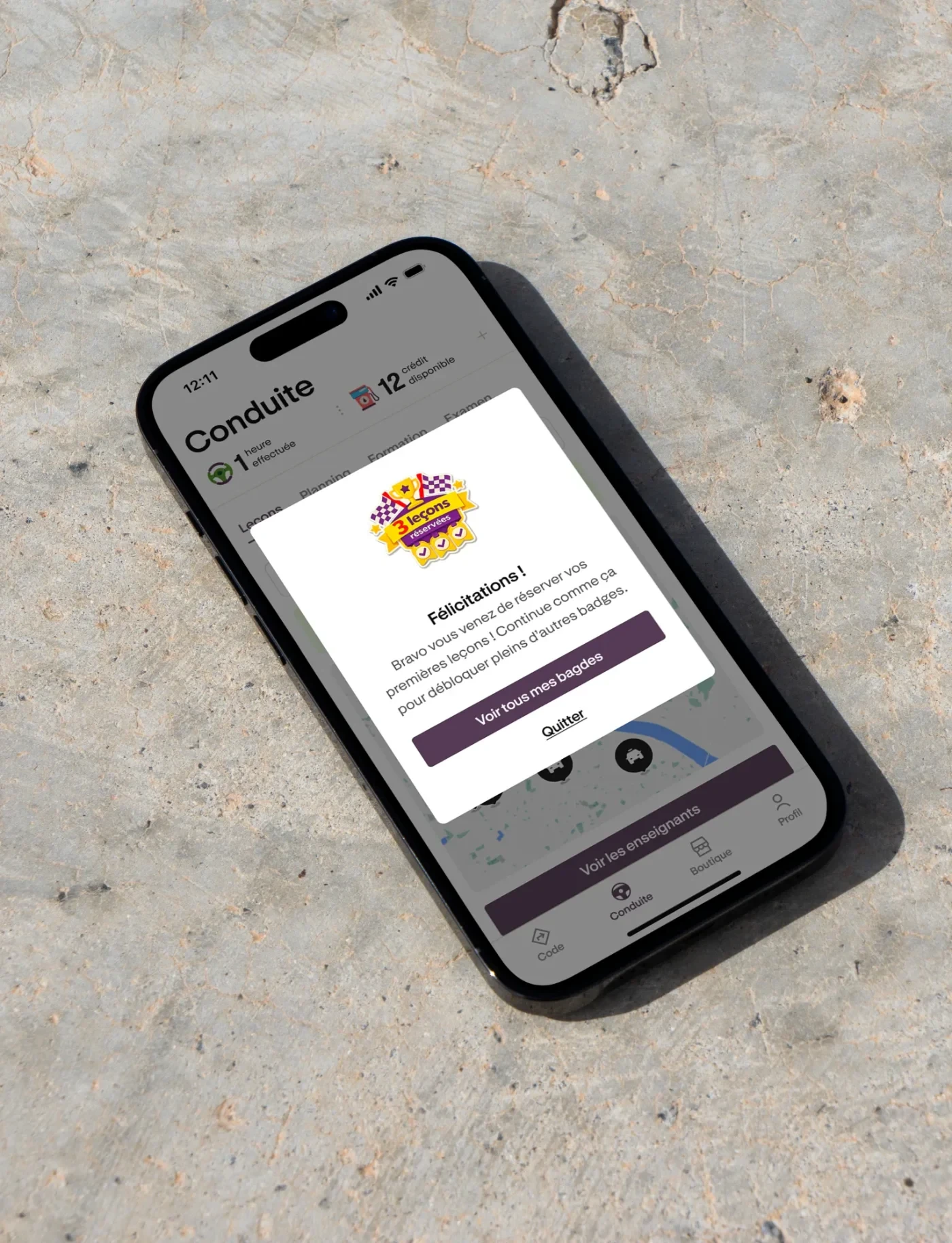 Aperçu du projet Ornikar
